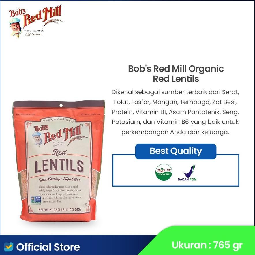 

ready Bob's Red Mill Lentils ( Red Lentils & Brown Lentils ) 765 gr murah