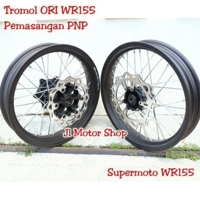 Velg Supermoto Yamaha WR 155 WR155 Sepaket Velg Set SUPER MOTO WR155