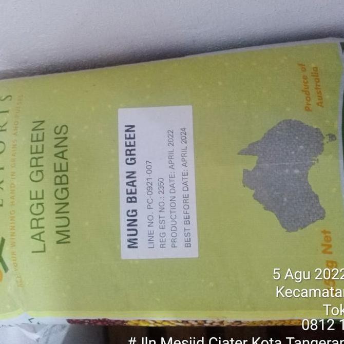 

Grosir Kacang Hijau Kilap Yulex Australia