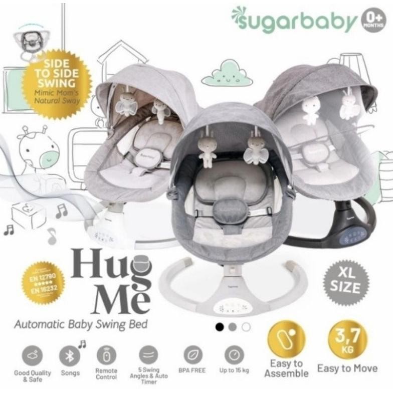 Sugarbaby HUG ME Automatic XL / Bouncer Bayi Elektrik | Ayunan Bayi AST