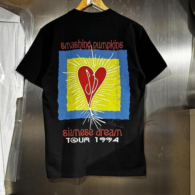 baru THE SMASHING PUMPKINS - SIAMESE DREAM TOUR 1994 TSHIRT BLACK murah