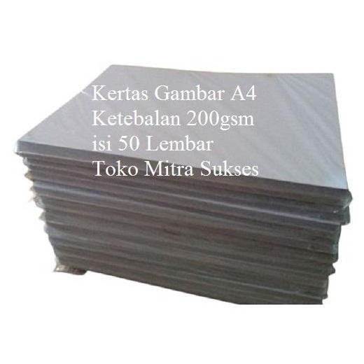 

baru Kertas Gambar A4 200GSM