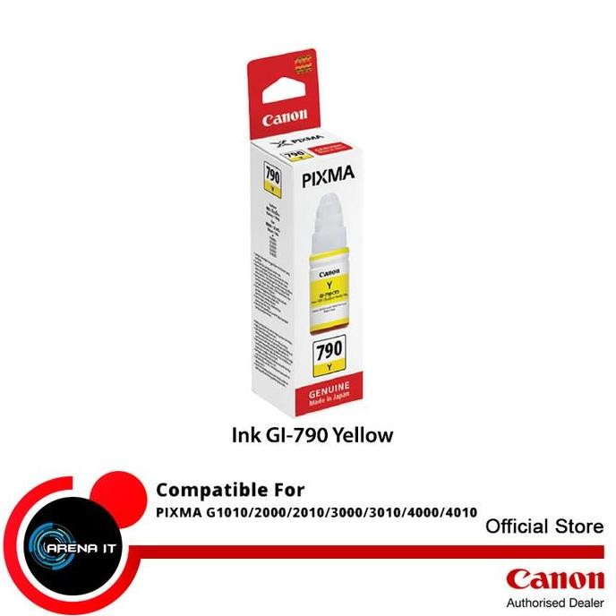 

Canon Ink Bottles Gi-790 Yellow