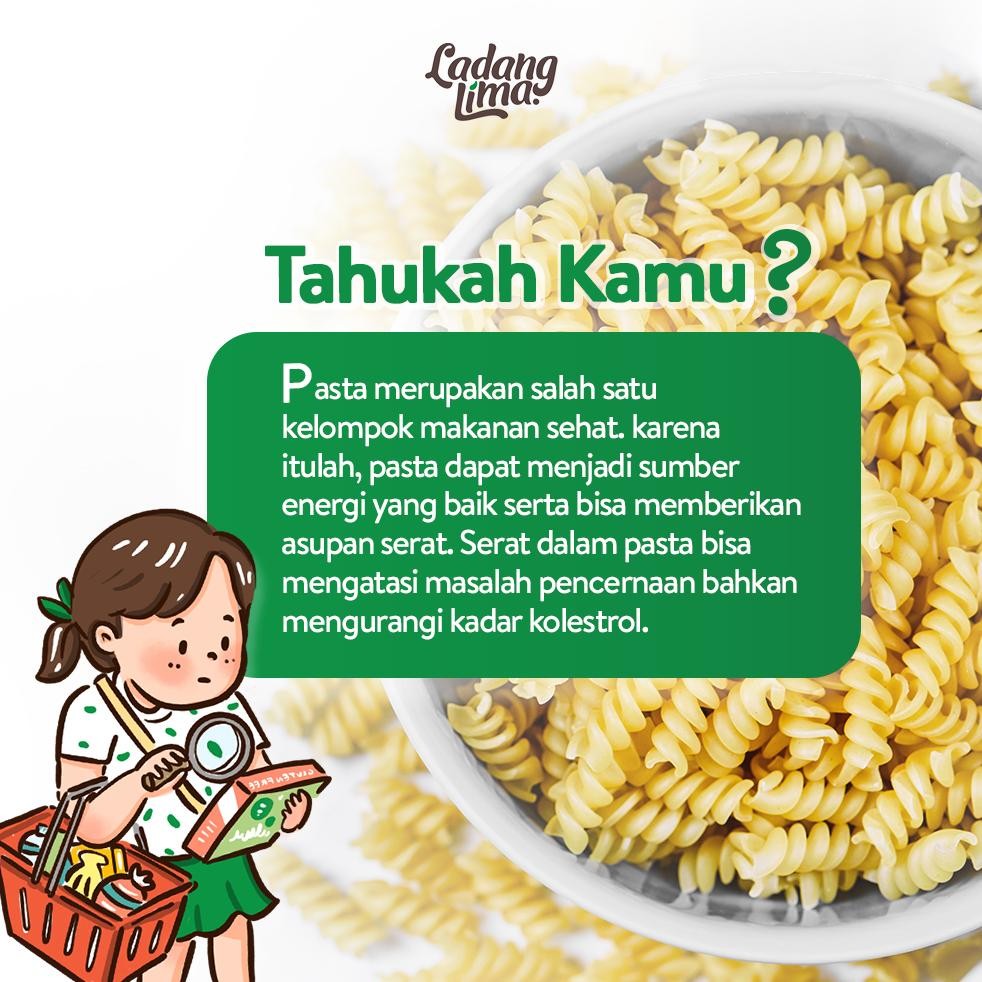 

ready 5 pcs - Pasta Fusilli 100g Gluten Free Ladang Lima murah