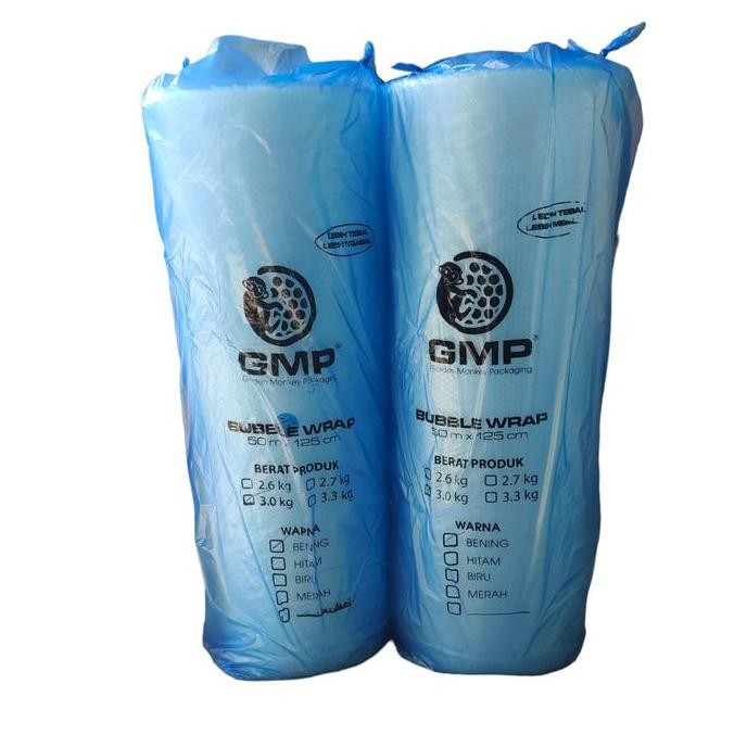 

ready stock BUBBLE WRAP HITAM GMP UK 1.25M X 50M MEREK GMP