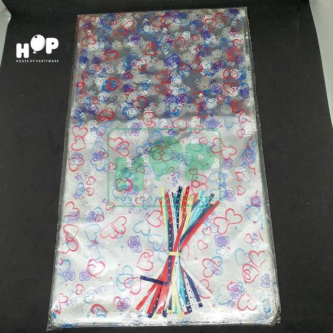 

ready stock Plastik Goodie Bag / Plastik Snack / Bungkus Parsel Parcel isi 50 pcs