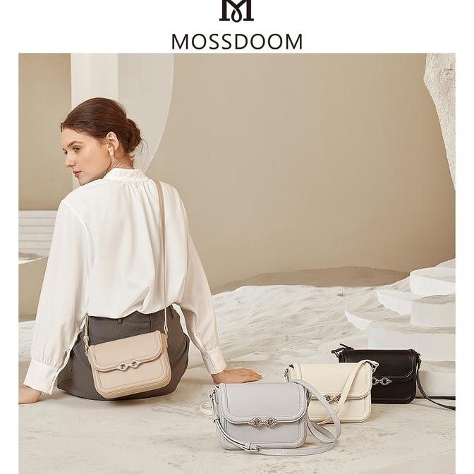 Promo Mossdoom Tas Wanita Rosalie Bag Bergaya Sling Bag Tas Selempang Wanita Elegan