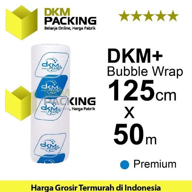 

ready stock Plastik BubbleWrap 125cmx50m DKM PLUS BUBBLE WRAP BERWARNA MURAH ROLL