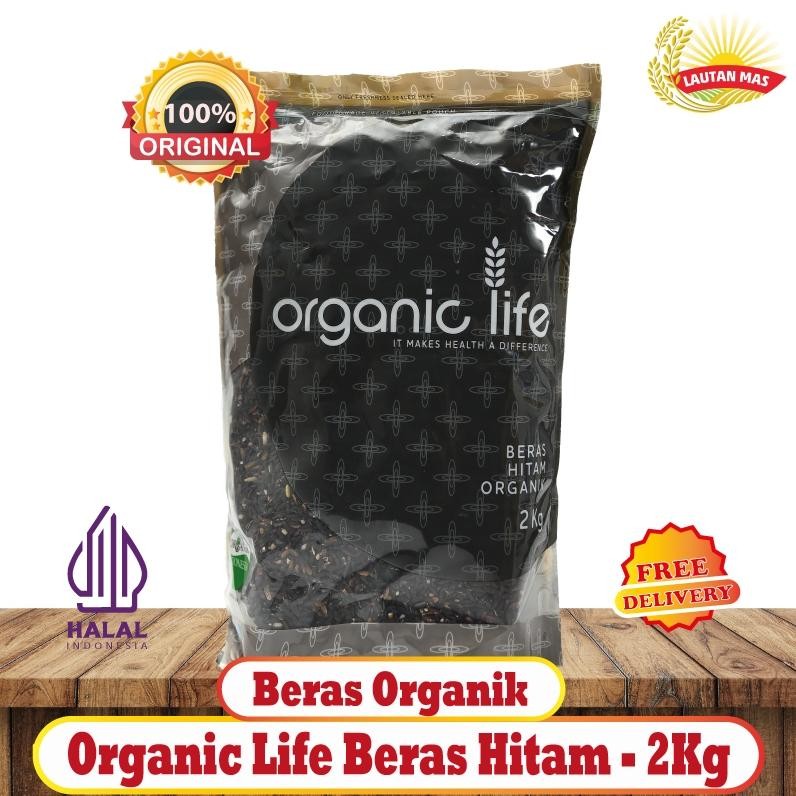 

ready Organic Life Beras Hitam 2KG murah