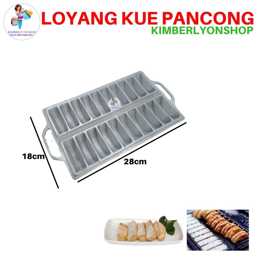 Kimberlyonshop Loyang Cetakan Kue Pancong 20 Lubang Spaylater 0%