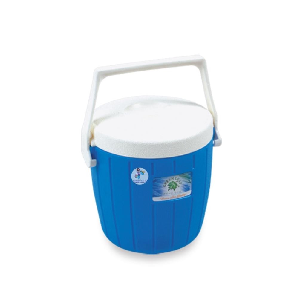 Ice Bucket 1.3 Liter Termos Es Super 1220 Green Leaf Stock