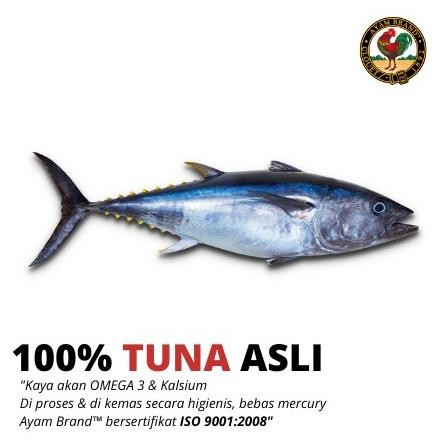 

ready Ayam Brand - Ikan Tuna Kaleng Kari 2 pcs 160gr murah