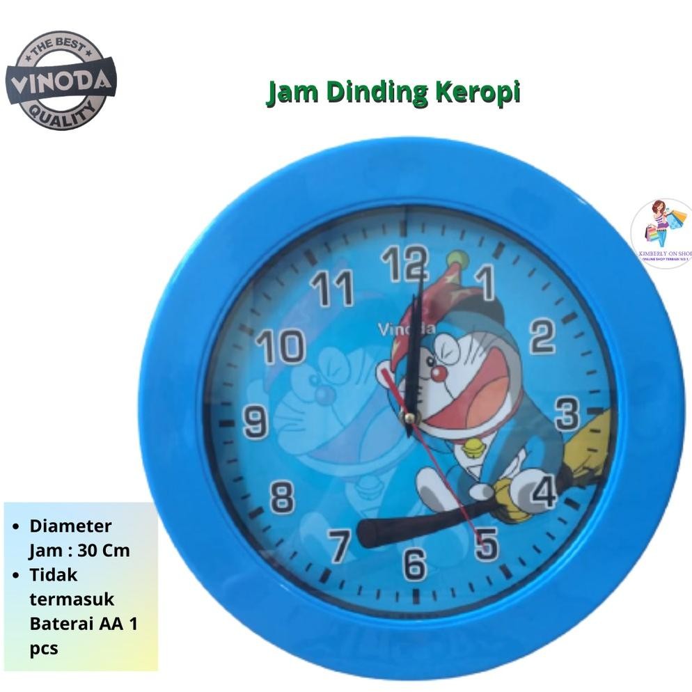 Jam Dinding Karakter Vinoda Vr-101 Viral