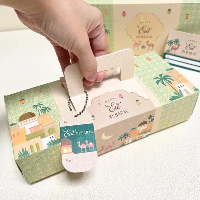 

ready stock 5 Set Box Tenteng Zea 22x10x5cm Box Kotak Kue Brownies Lebaran Idul Fitri Hampers