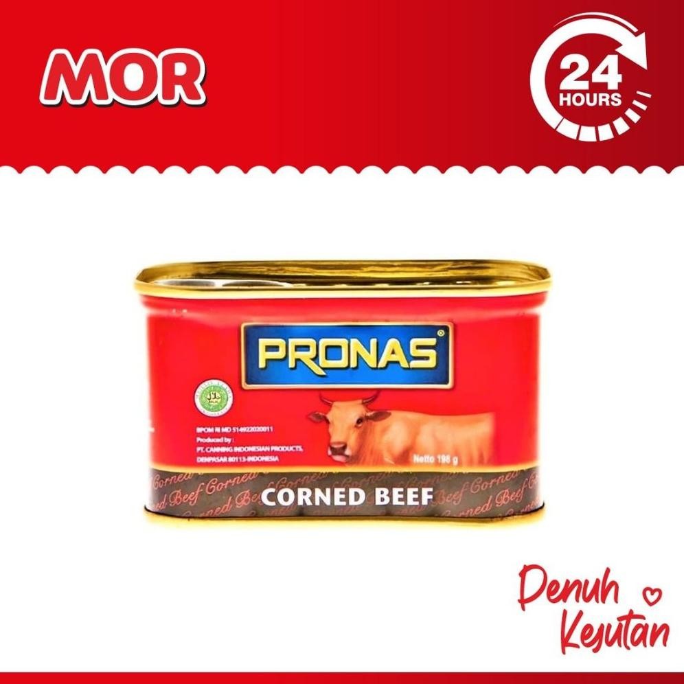

ready PRONAS Corned Beef Kornet Daging Sapi 198 gr murah