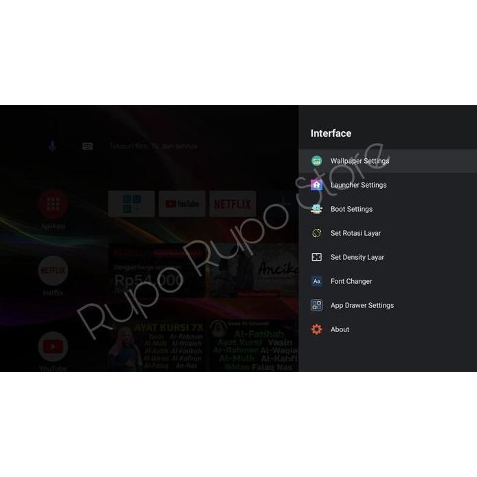 new  stb android tv box V5 Android 12 Root/unlock RAM 2GB siap pakai