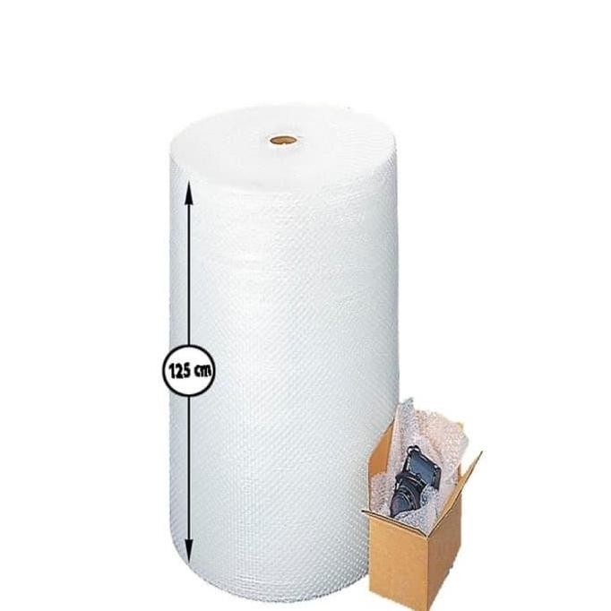 

ready stock Bubble wrap putih murah premium quality 50m x 125cm Bandung buble warp