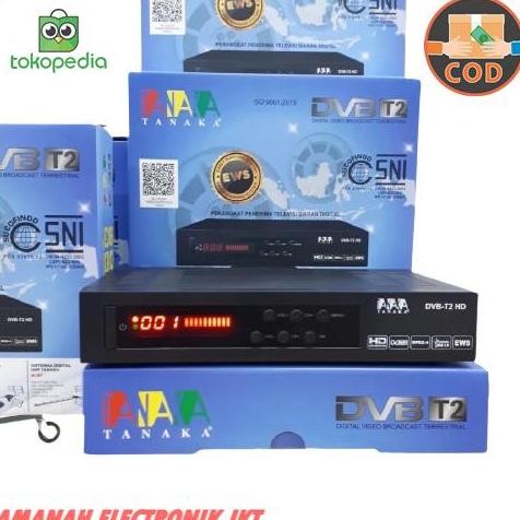 new  SET TOP BOX/Skybox DVB T2 TV DIGITAL TANAKA+DONGLE WIFI SATU PAKET