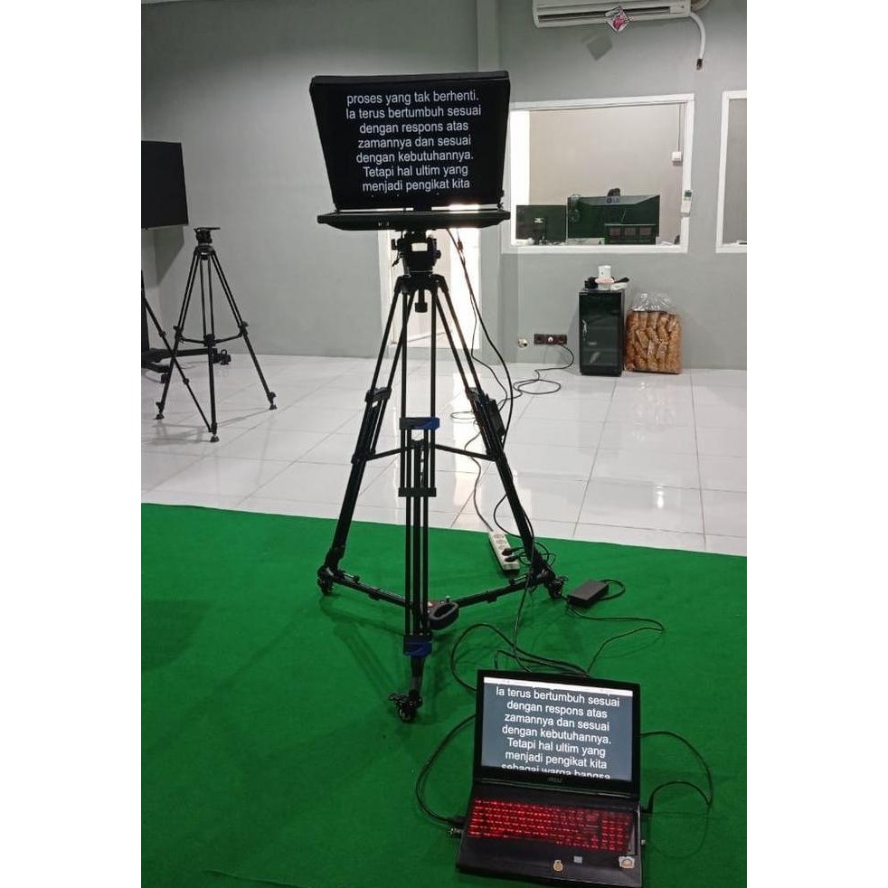 Teleprompter Lokal DianMitra DM -19 /Kaca 24 Inchi , Monitor 19 Inchi