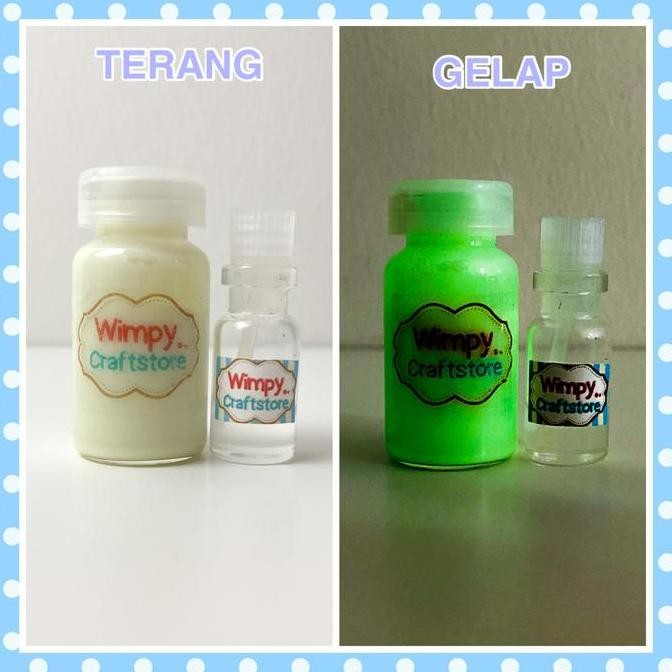 ready Cat Glow In The Dark Paint BESI KAYU Cat Fosfor Varnish Gloss Fosfor