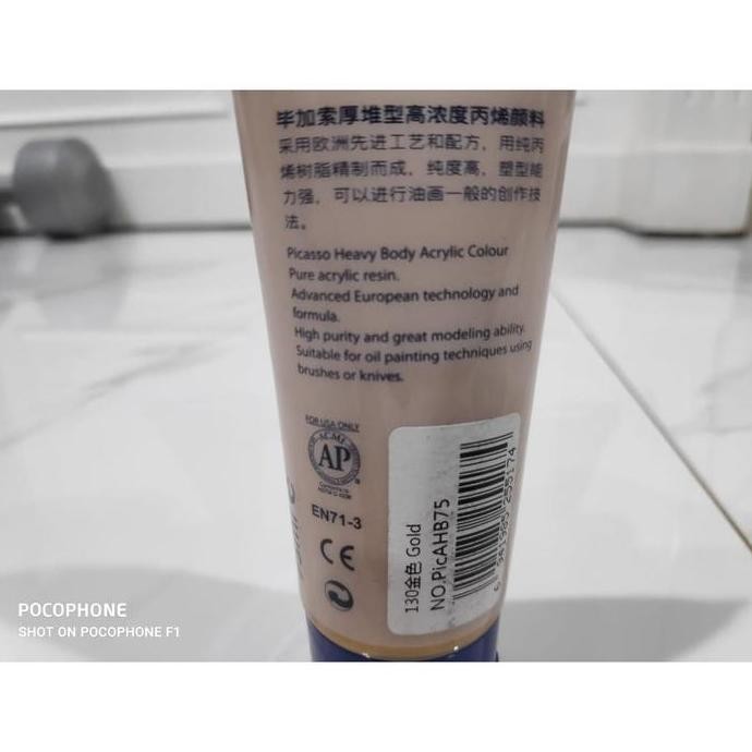 

ready picasso cat acrylic heavy body 75ml