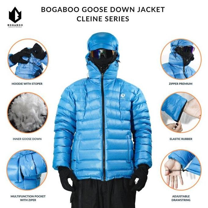 Jaket Winter Snow Peak Goose Down Fp850 Bogaboo Cleine Windproof Ultralight Waterproof Bulu Angsa Ja