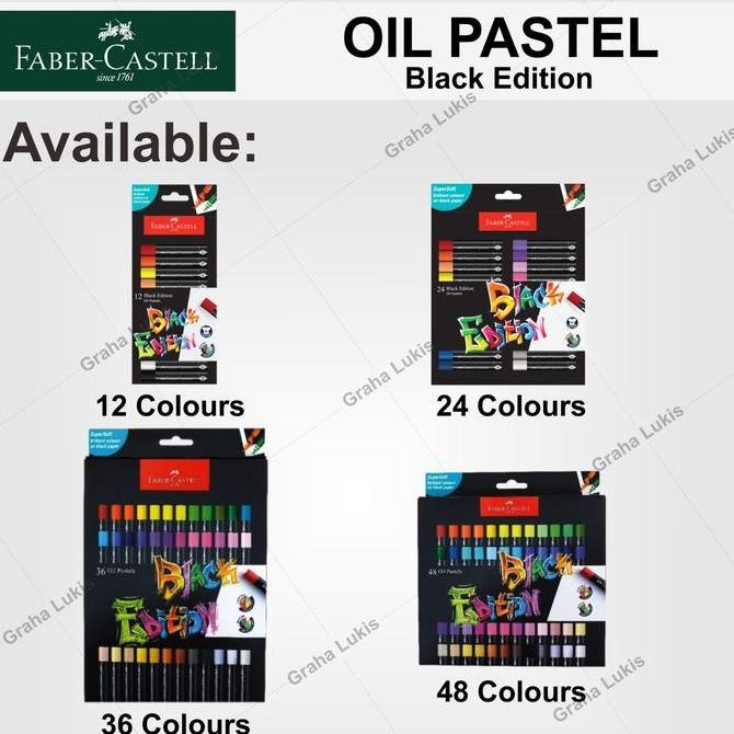 

ready Faber Castell Black Edition Oil Pastel