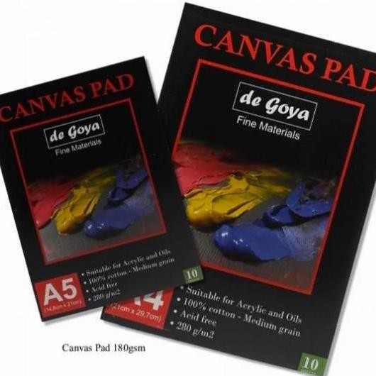 

ready A3 DE GOYA DEGOYA CANVAS PAD BUKU KAIN KANVAS LUKIS