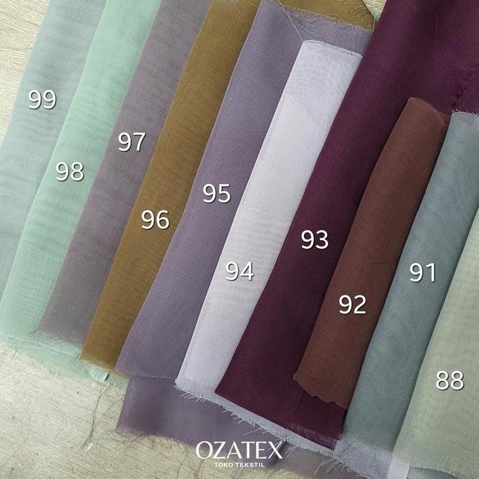 Kain Paris Jepang Premium Asli (harga per setengah meter, minimal order 1 meter per warna) murah