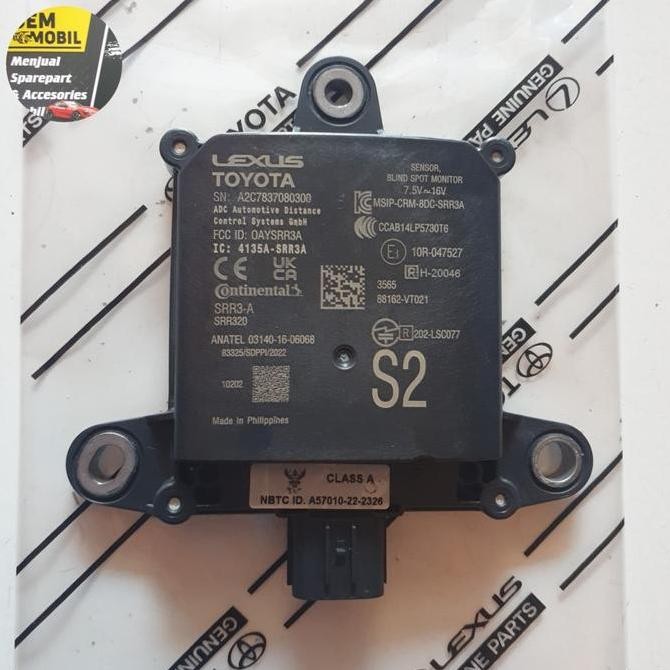 Tersedia Sensor Blind Spot Monitor innova zenix