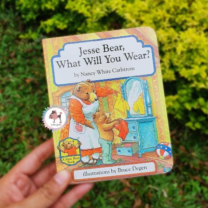 Jesse Bear What Will You Wear? Board Book