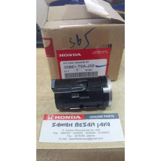 ready tombol switch on / off engine start / stop jazz GK