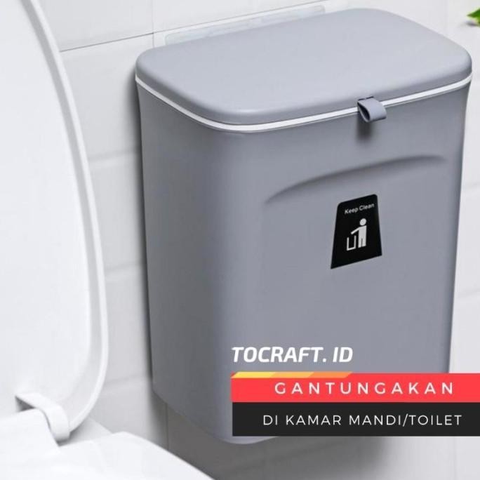 Tempat Sampah Gantung Dapur Plastik Sampah Tempel Dinding Toilet Kamar Mandi murah