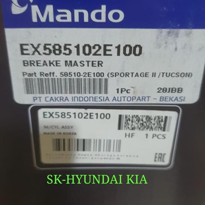 MASTER REM ATAS BRAKE MASTER KIA SPORTAGE 2 HYUNDAI TUCSON