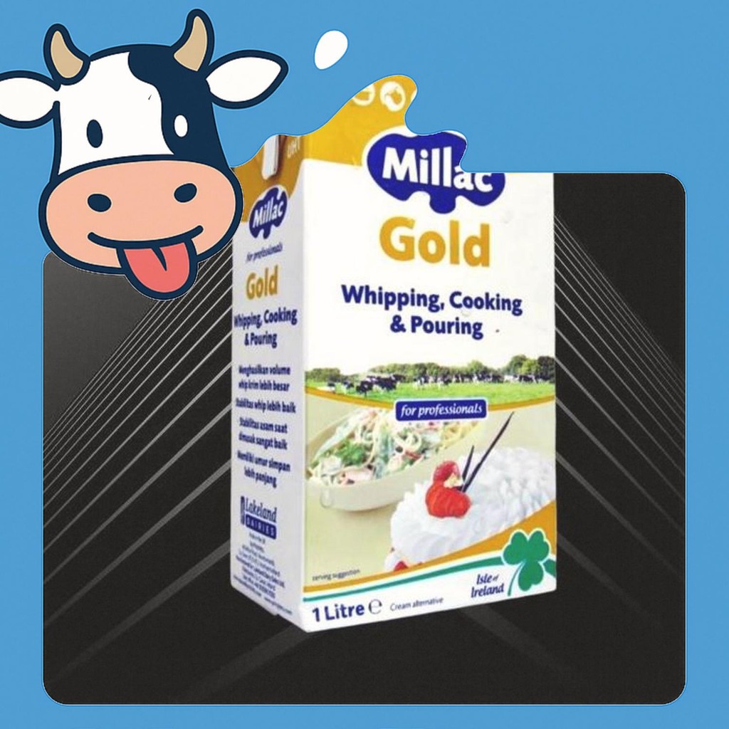 

Millac Gold Whipping Cream 1 Liter