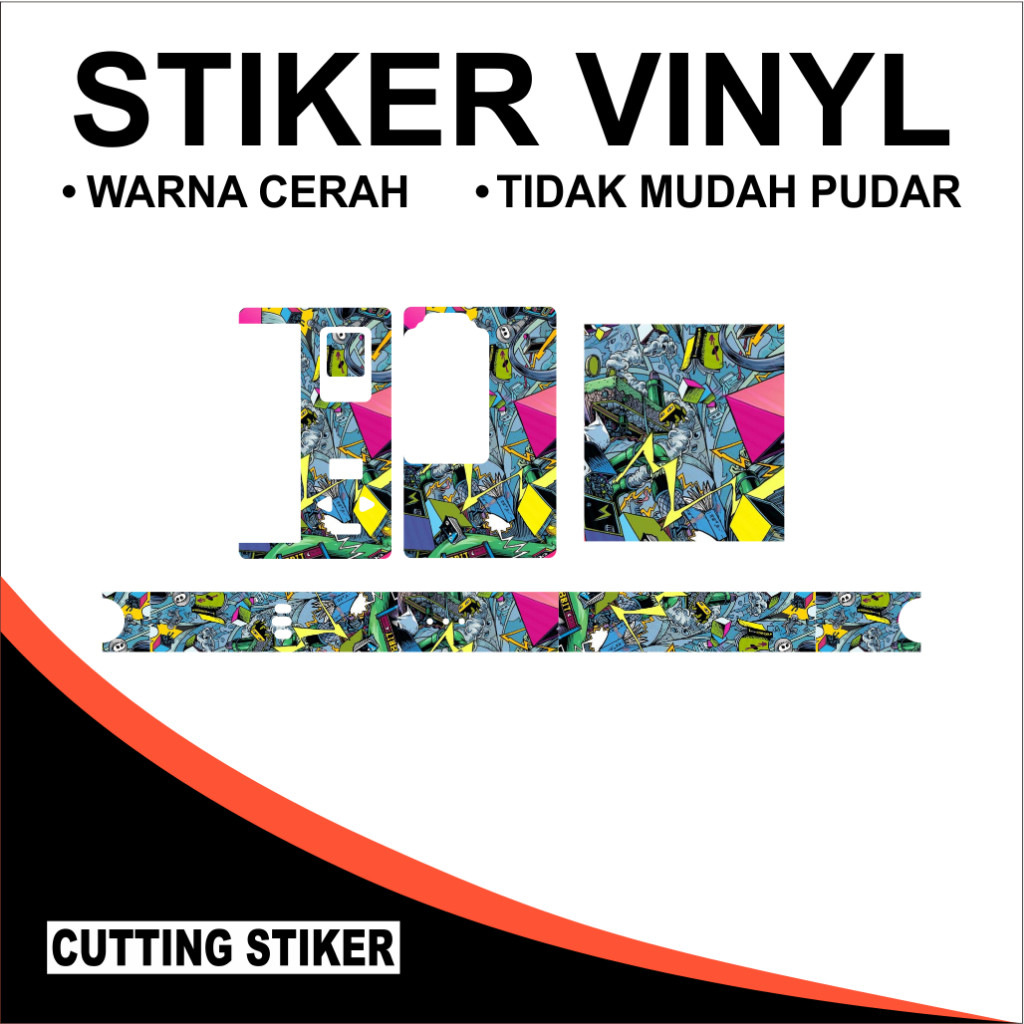 

Paketan Stiker B80 Laminasi Doff 31 Garskin Stiker Custom Fullbody Bisa COD