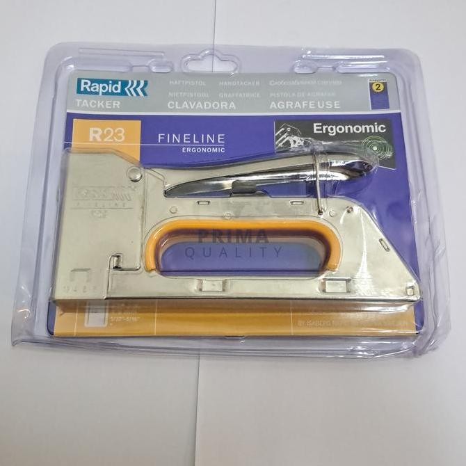 

Staples Gun manual Rapid R23/Gun Tacker manual rapid R23
