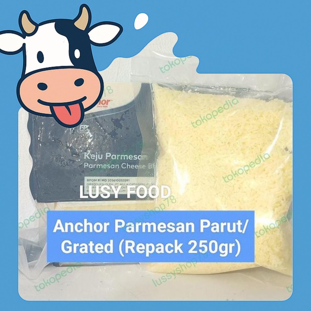 

Diskon Anchor Parmesan Parut 250Gr