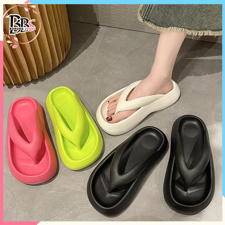 BORES Sandal Jepit Wanita 6998 Sandal Japit Nyaman Ringan Sendal Jepit Cewek Empuk Kekinian Sendal R