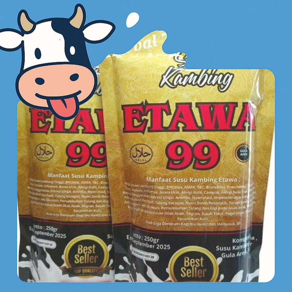 

Diskon Susu Kambing Etawa 99 Original 250G