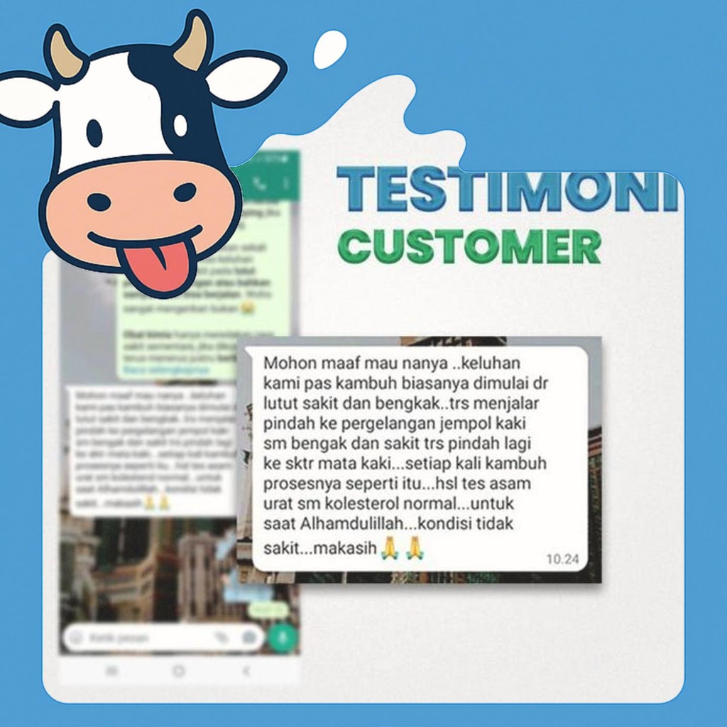 

Kualitas Terbaik Gamamilk - Susu Etawa Gamat Cegah Rematik, Asam Urat, Dan Nyeri Sendi