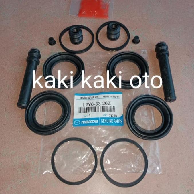 kit caliper kit seal rem seal piston rem depan mazda cx7-cx-7 cx9 cx-9
