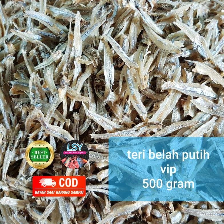 

Jhm88 Ikan Asin Teri Belah Putih Vip/ Jengki Belah Vip 500Gr Ad-77