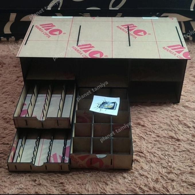 kandang tamiya laci box hjh versus meiho trendy (rakit)