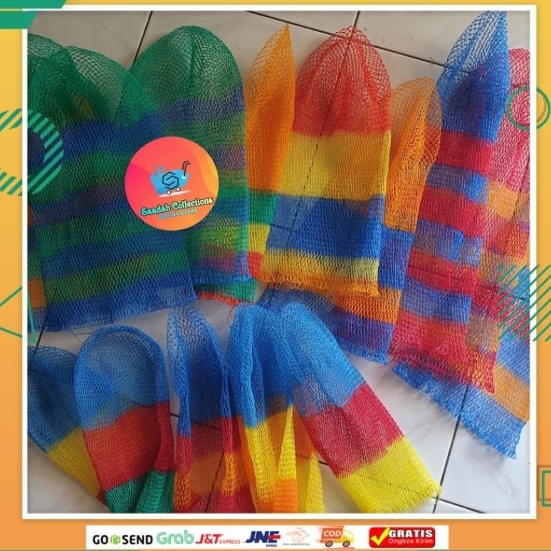 Termurah Seser Serok Jaring Ikan Lubang Kecil Rajutan Tangan Rapi Ir-38