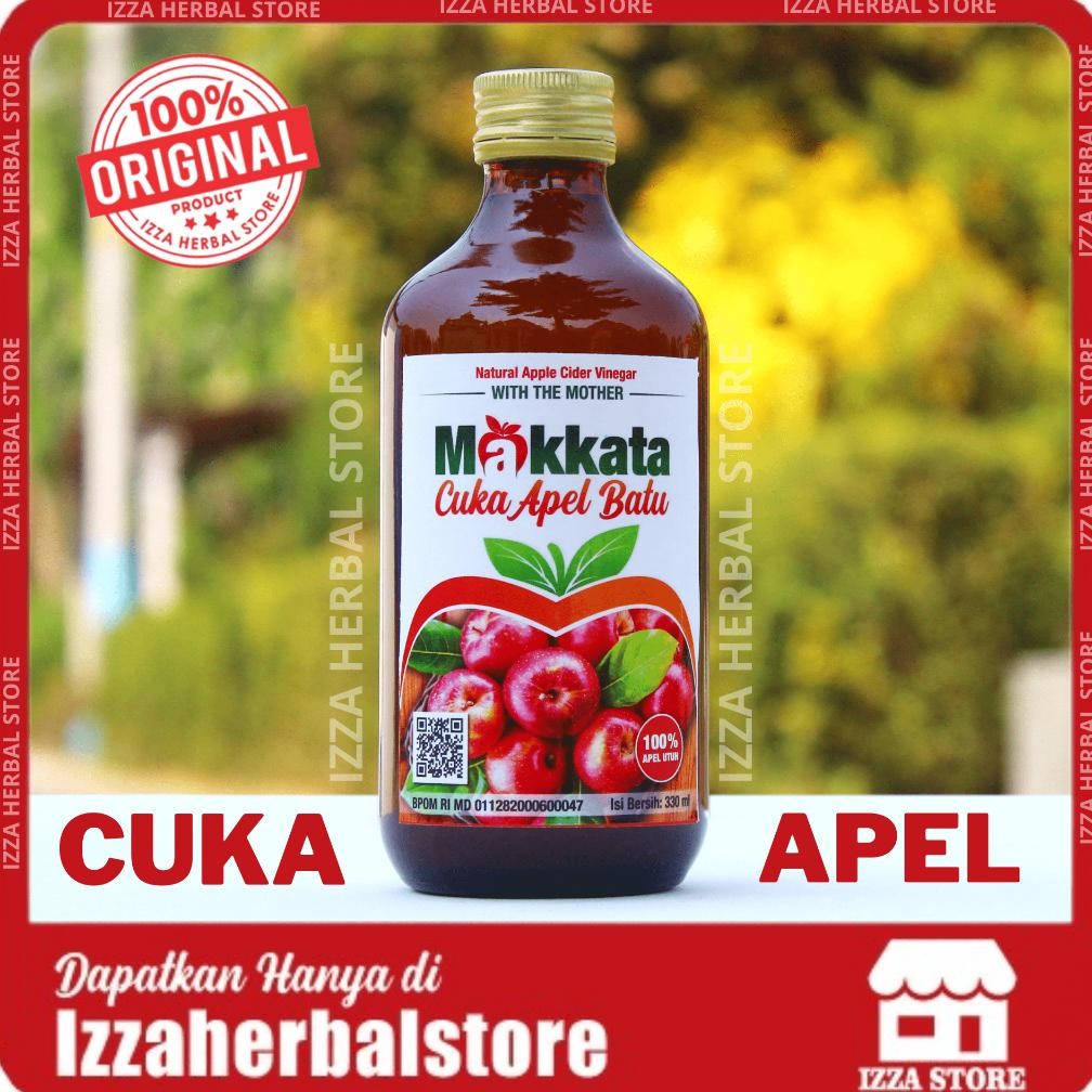 

CUKA APEL ORIGINAL Untuk Kesehatan Wajah Dan Diet MAKKATA Obat Batu Empedu Batu Ginjal Paling Ampuh