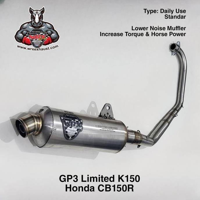 Murah Knalpot Wrx Gp3 Limited K150 Cb150R