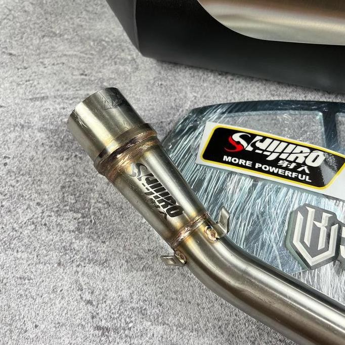 Promo Knalpot Shijiro Standart Racing 38Mm For Vespa Sprint Prima S125 Lx