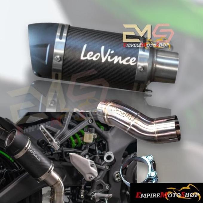 Grosir Knalpot Leovince Zx25R Zx 25 R Gp Corsa Evo Carbon Short Slip On
