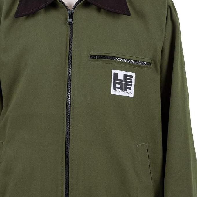 Sale Leaf Classic Green/Black Work Jacket